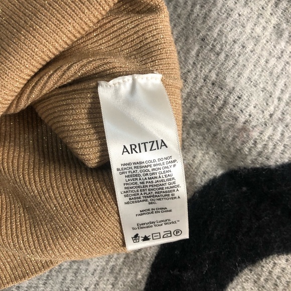 Aritzia Tan Women's Blouse - Picture 3 of 8